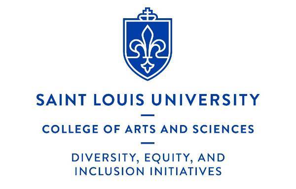 Logo reading Saint Louis University Diversity, Equity and Inclusion