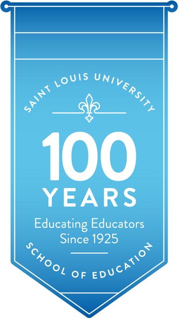 100-year celebration logo