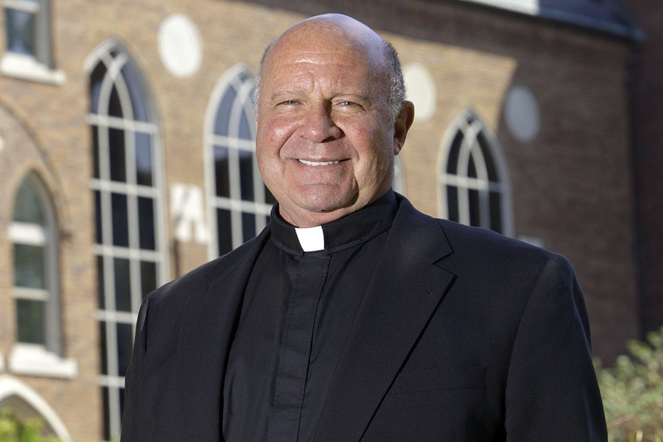 A headshot of Father Lawrence Biondi, S.J.