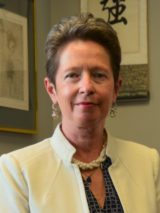 Headshot of Daniela Salvemini wearing a white jacket