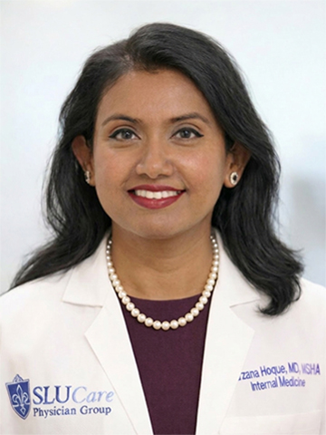 Farzana Hoque, M.D., M.S.H.A., MRCP, FACP, FRCP